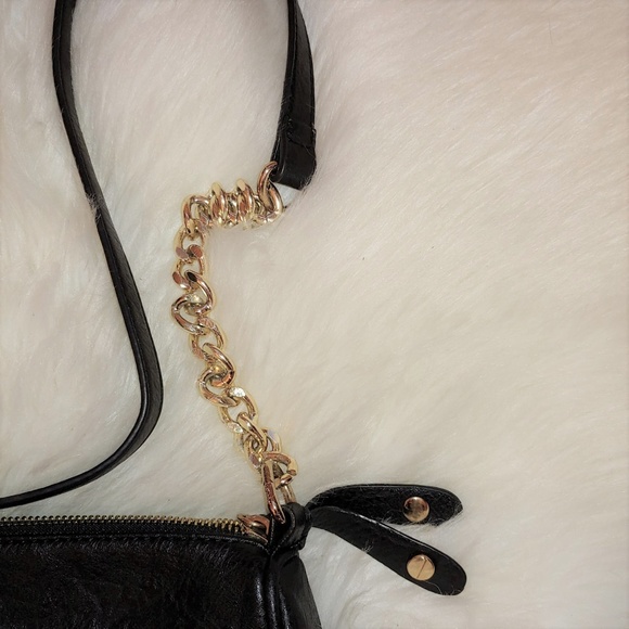 bp Bags Bp Black Crossbody Gold Chain Bag Poshmark